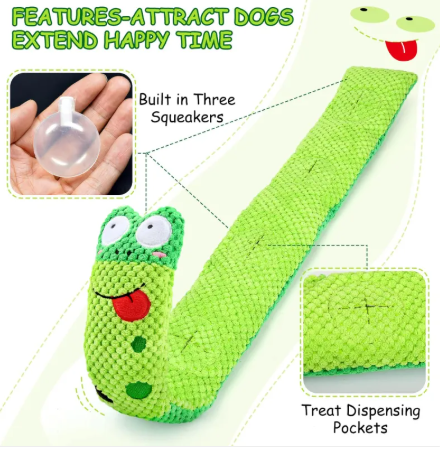 CozyVale Snuffle Squeak Puzzle Toy