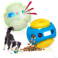 KGPERGU 2 Pack Giggle Ball for Dogs Interactive Dog Toys for Treat Dispensing Glow Ball Durable Puppy Toys to Keep Them Busy Multifunctional Dog Toys for Teething/Slow Feeder/IQ Training/Playing